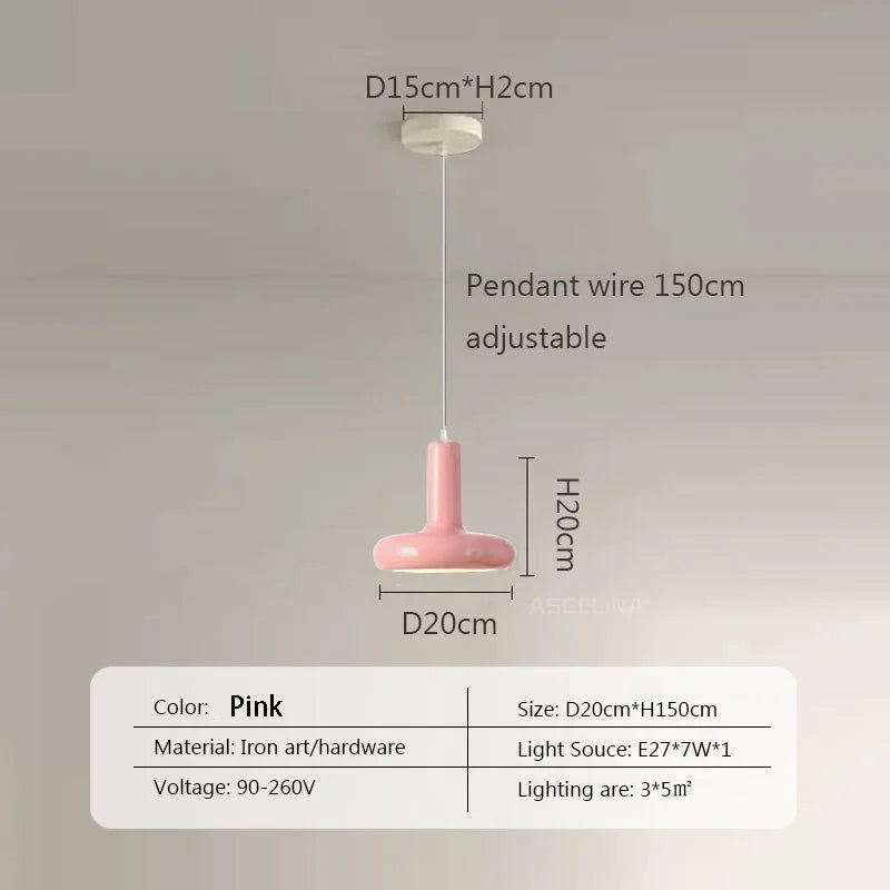 Suspension LED Nordic Minimalist Design