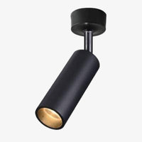 Spot LED cylindre en aluminium Rail - Style Moderne