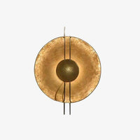 Applique murale LED Luxury en métal doré