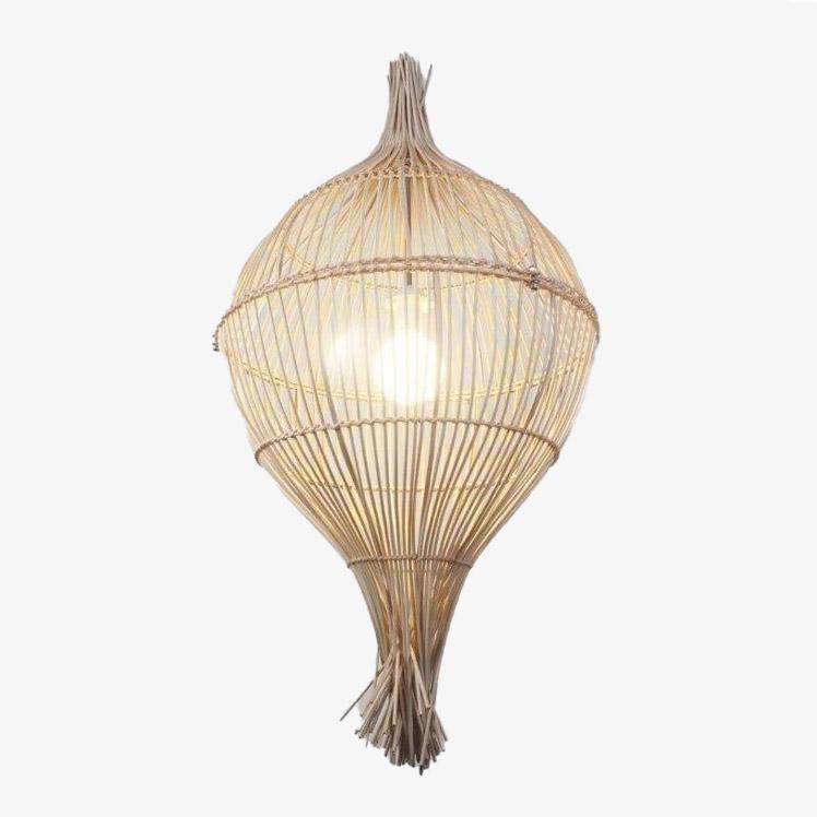 Suspension RustiLED en Rotin Rui
