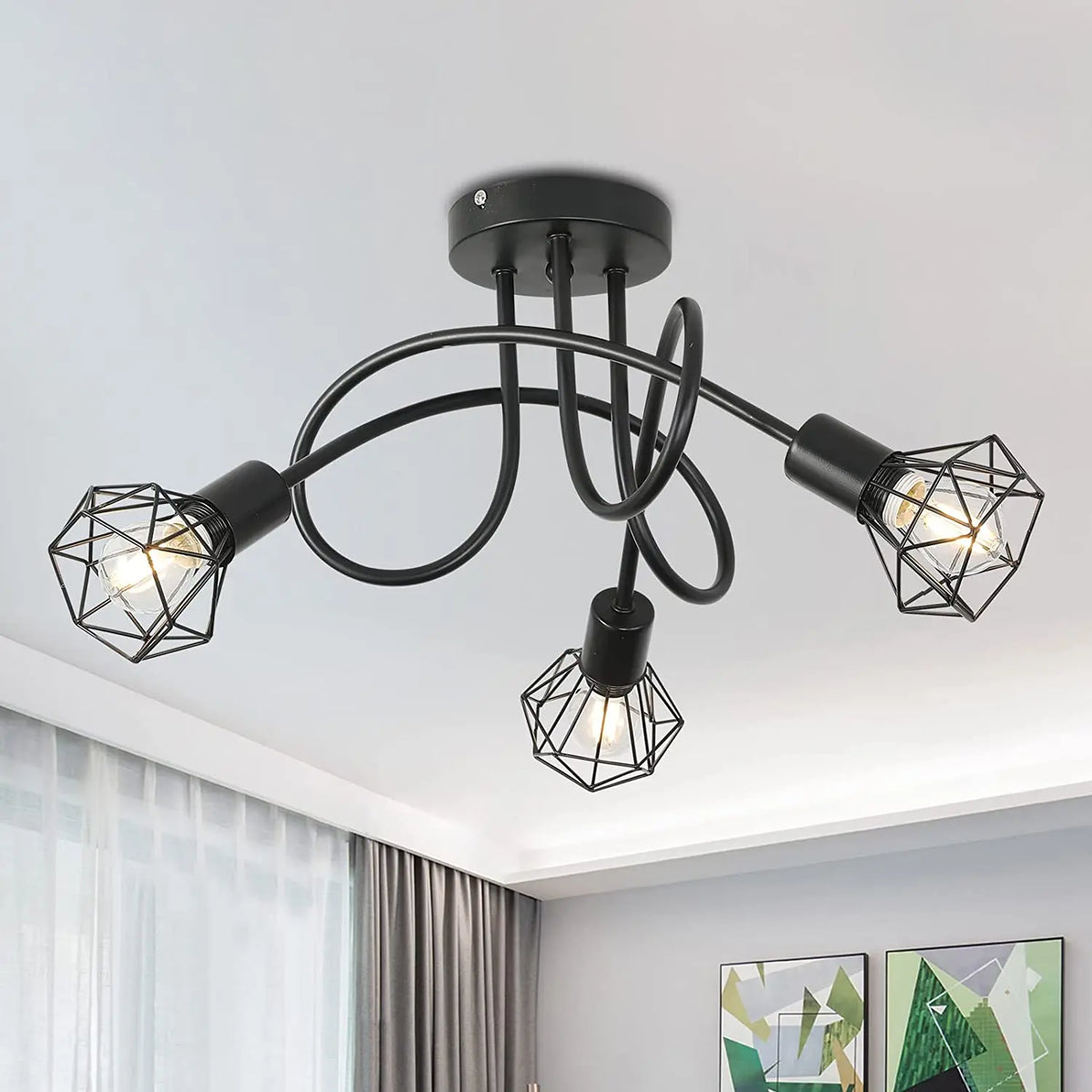 Plafonnier LED Angles Réglables