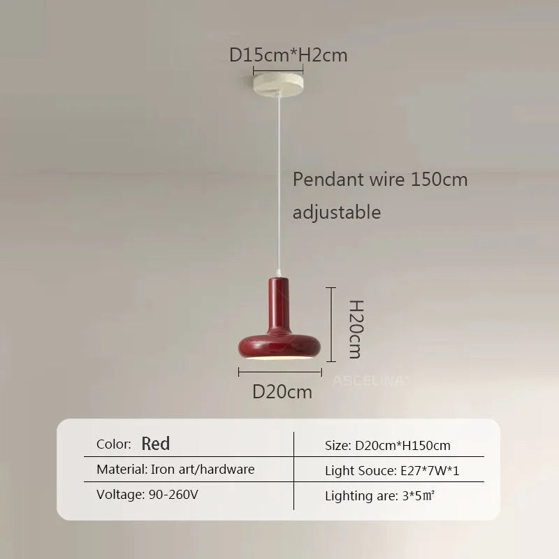 Suspension LED Nordic Minimalist Design