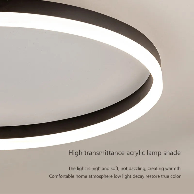 Plafonnier LED Moderne pour Salon, Salle à Manger, Cuisine et Chambre