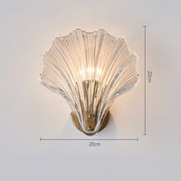 Applique murale LED ShellyMax Shell Sconce