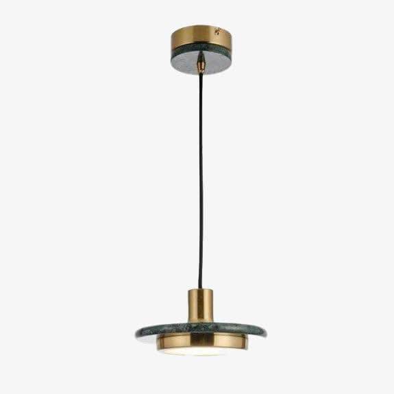 Luxury: Suspension LED Disque Chromé