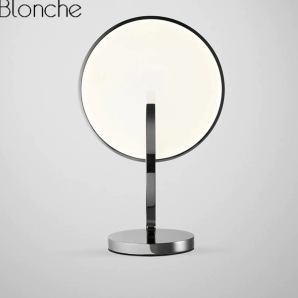 Lampe à poser LED Argent et Design "Lee"