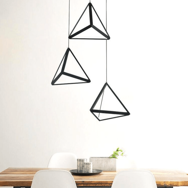 Suspension pyramide à LED : Style Novelty