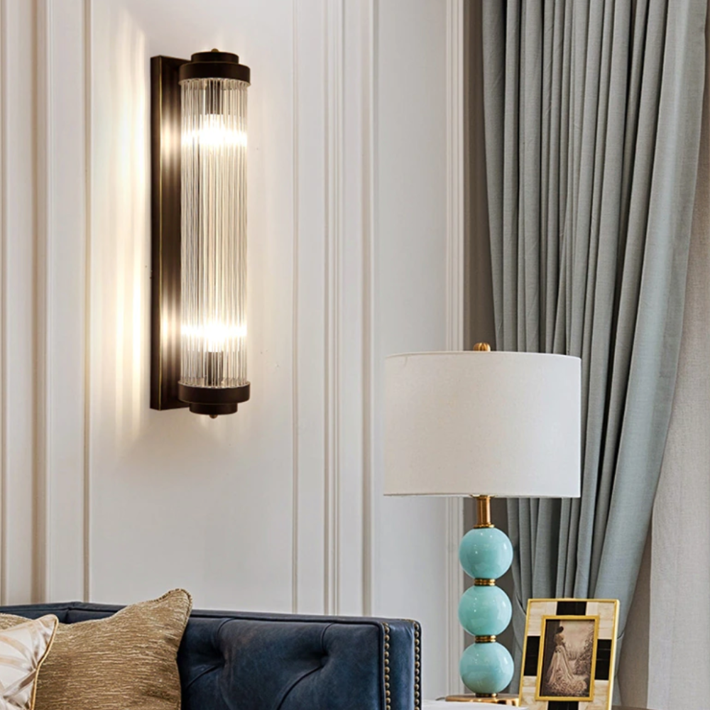 Applique murale Luxury Alleya en cristal modernisé