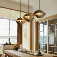 Suspension coquillage bambou chic