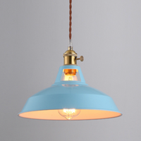 Suspension LED Loft en métal coloré