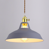 Suspension LED Loft en métal coloré
