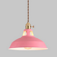 Suspension LED Loft en métal coloré