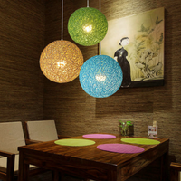 Suspension Wicker en papier boule