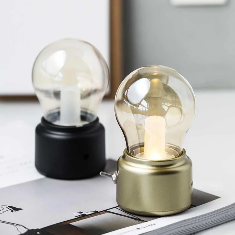 Lampe vintage LED en forme d'ampoule