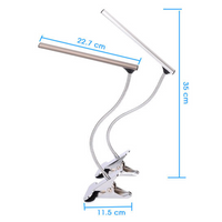 Lampe à pince LED USB