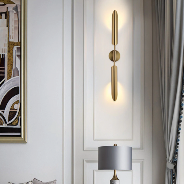 Applique murale LED design Bronze