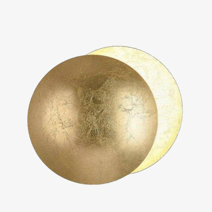 Applique murale LED Luxury en métal coloré et arrondi