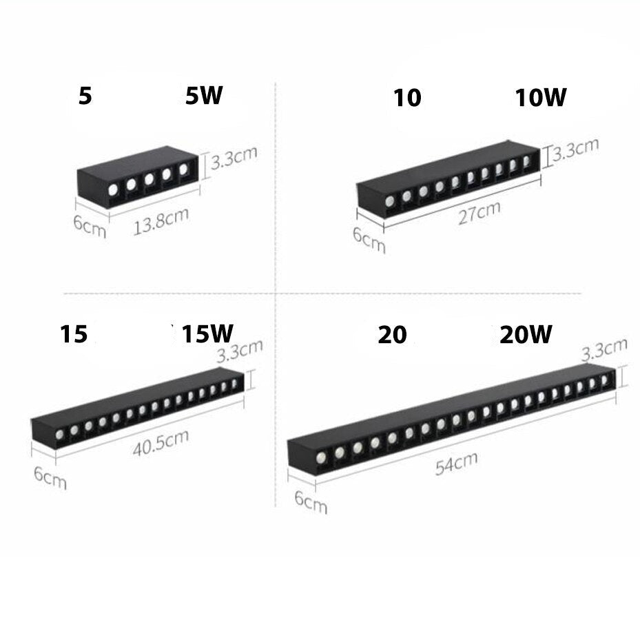 Plafonnier Solar LED Rectangulaire