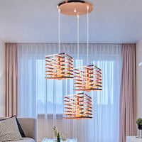 Suspension LED Industrielle Vintage Moderne à 1/3 Têtes Luminaire