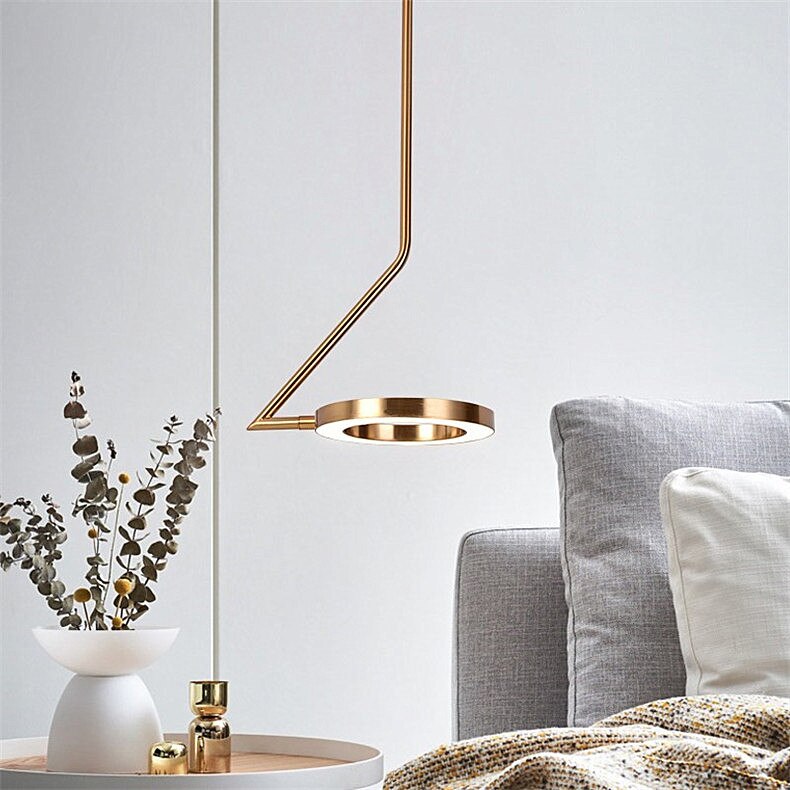 Suspension LED design en métal Bony
