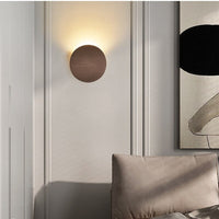 Applique murale LED lunaire de style moderne