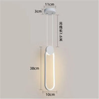 Suspension LED Carré Géométrique Nordique Métal 2020
