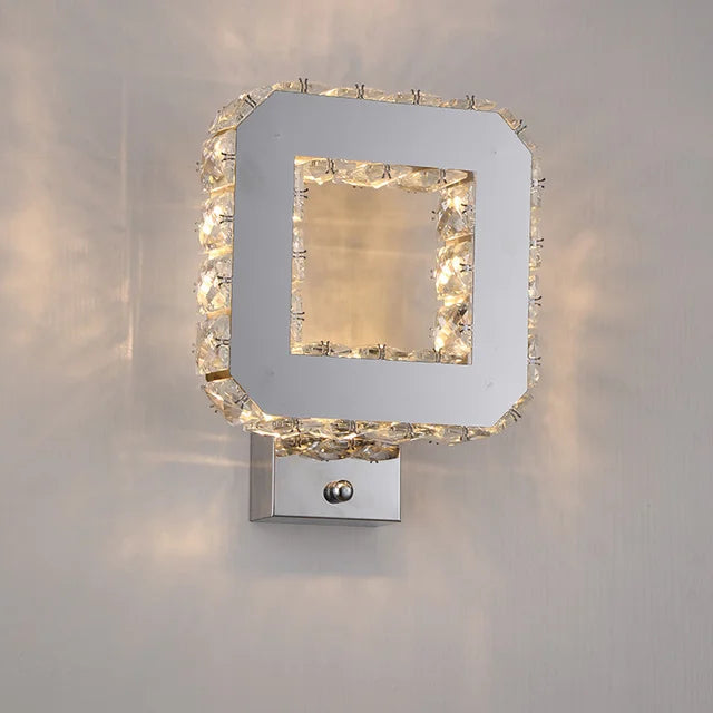 Applique murale en cristal contemporain