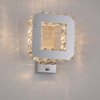 Applique murale en cristal contemporain