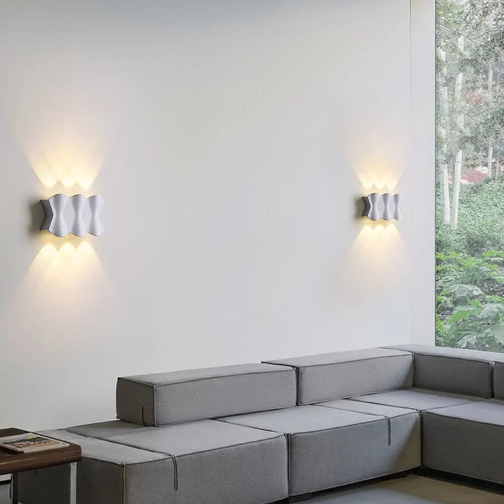 Applique murale nordique étanche – Style moderne pour l'extérieur