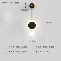 Applique Murale LED Design Scandinave Moderne