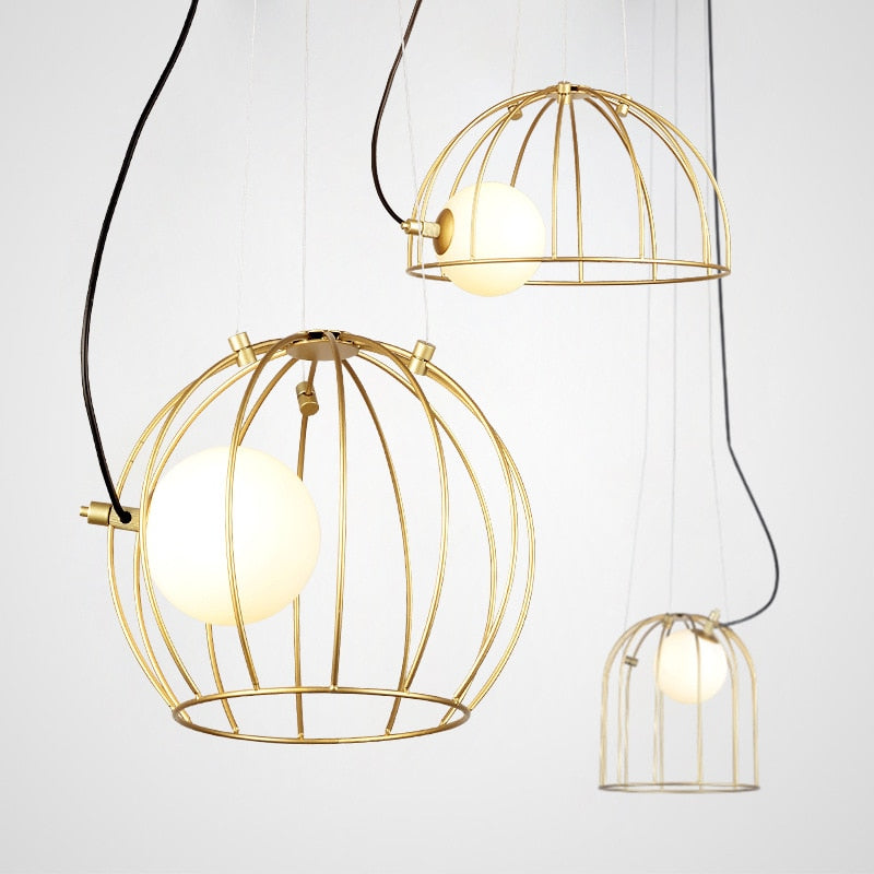 Ohio - Suspension Design Métallique Ajourée