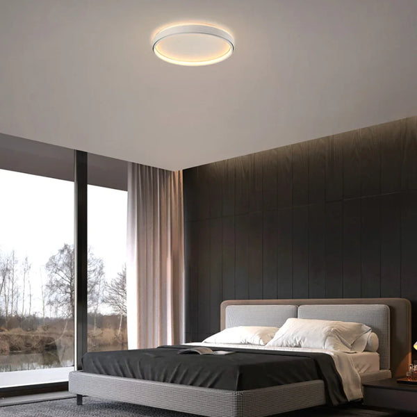 Plafonnier LED Blanc - Modèle Rond