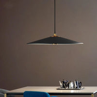Suspension LED design conique plate Vermont