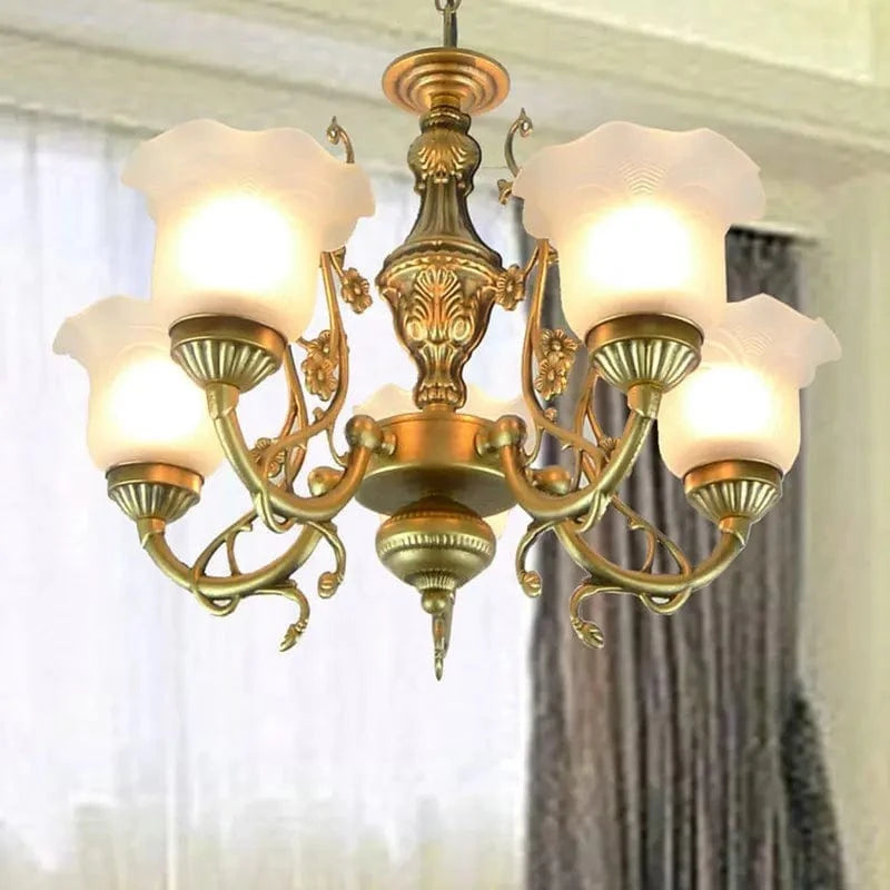 Lustre Européen pour un Éclairage Intérieur et une Décoration Maison de Luxe
