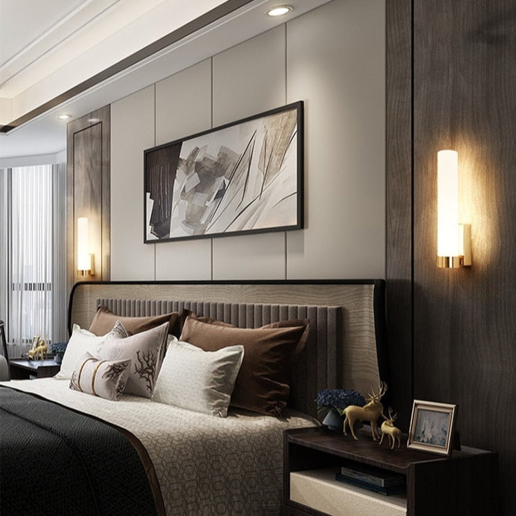 Applique murale LED design en verre Markle