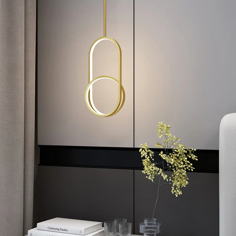 Suspension de style moderne minimaliste haut de gamme