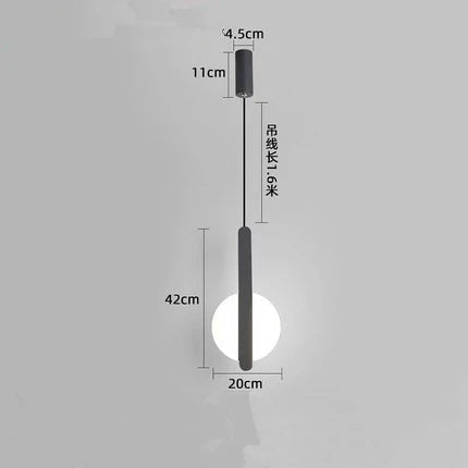 Suspension nordique design minimaliste contemporain