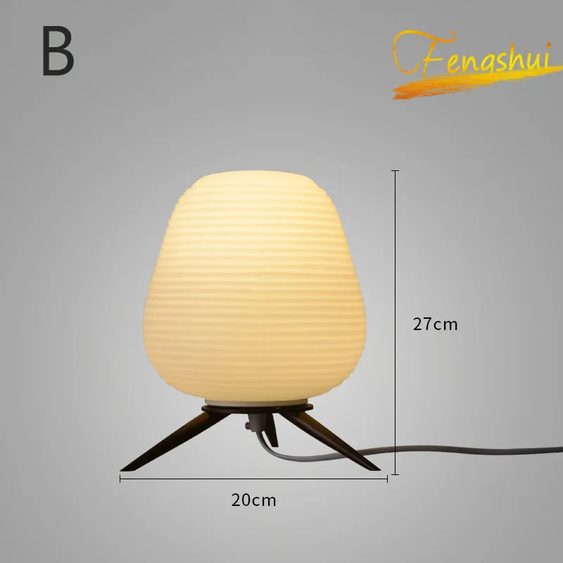 Lampe de Table LED postmoderne en verre Illuminateur