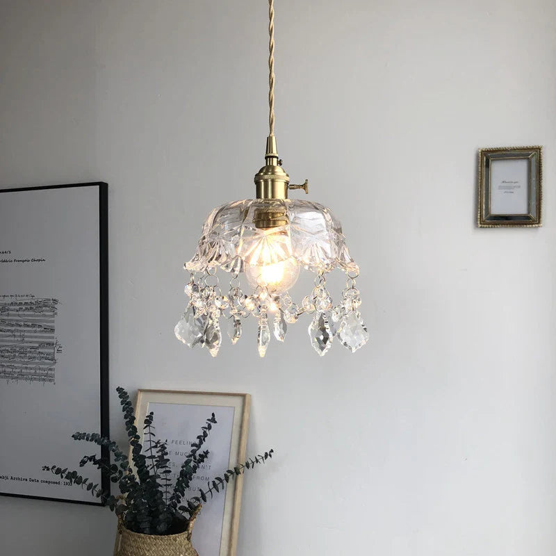 Suspension Cristal Moderne