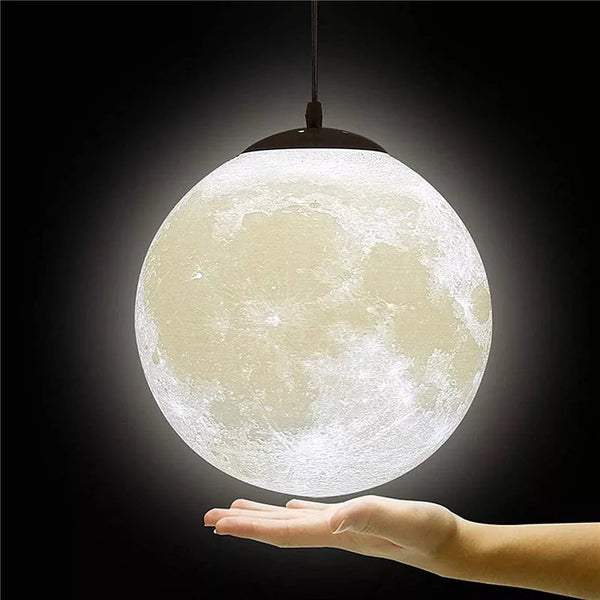 Suspension Lune LED - Ambiance Lumineuse pour la Maison