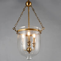 Lustre Loft Bar en verre - Style américain