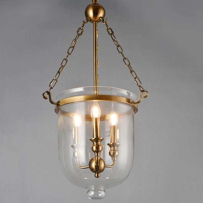 Lustre Loft Bar en verre - Style américain
