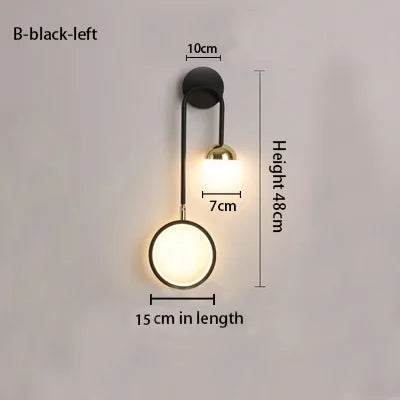 Applique murale LED Nordique pour une ambiance créative