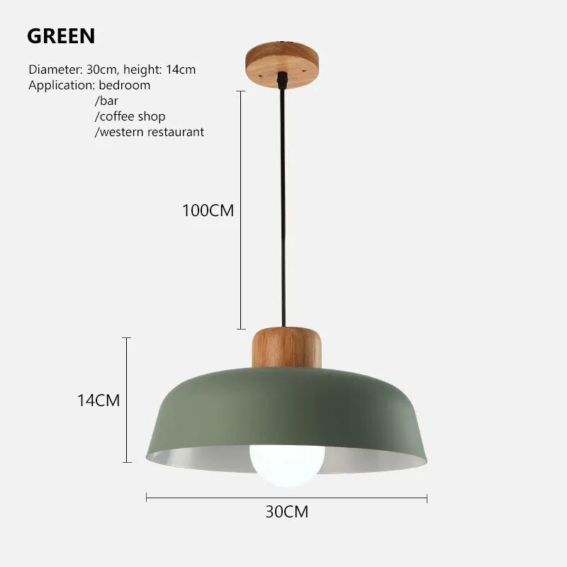 Suspension Nordic Metal Colorful