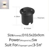 Applique Murale Extérieure Étanche Double Tête Éclairage Créatif - LuxTech