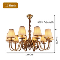Lustre de luxe classique élégant