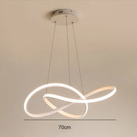 Suspension circulaire au design nordique et minimaliste