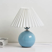 Lampe de table plissée coréenne - Élégance abordable