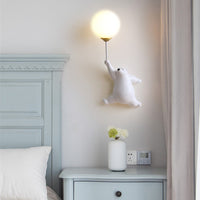 Applique murale enfant Ours Polaire Maverick
