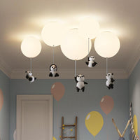Plafonnier LED Enfant - Ballon et Panda Otto